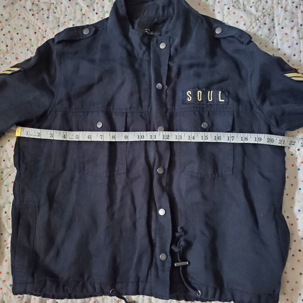 Rails Indigo Soul Patch Jacket Size Medium - image 2